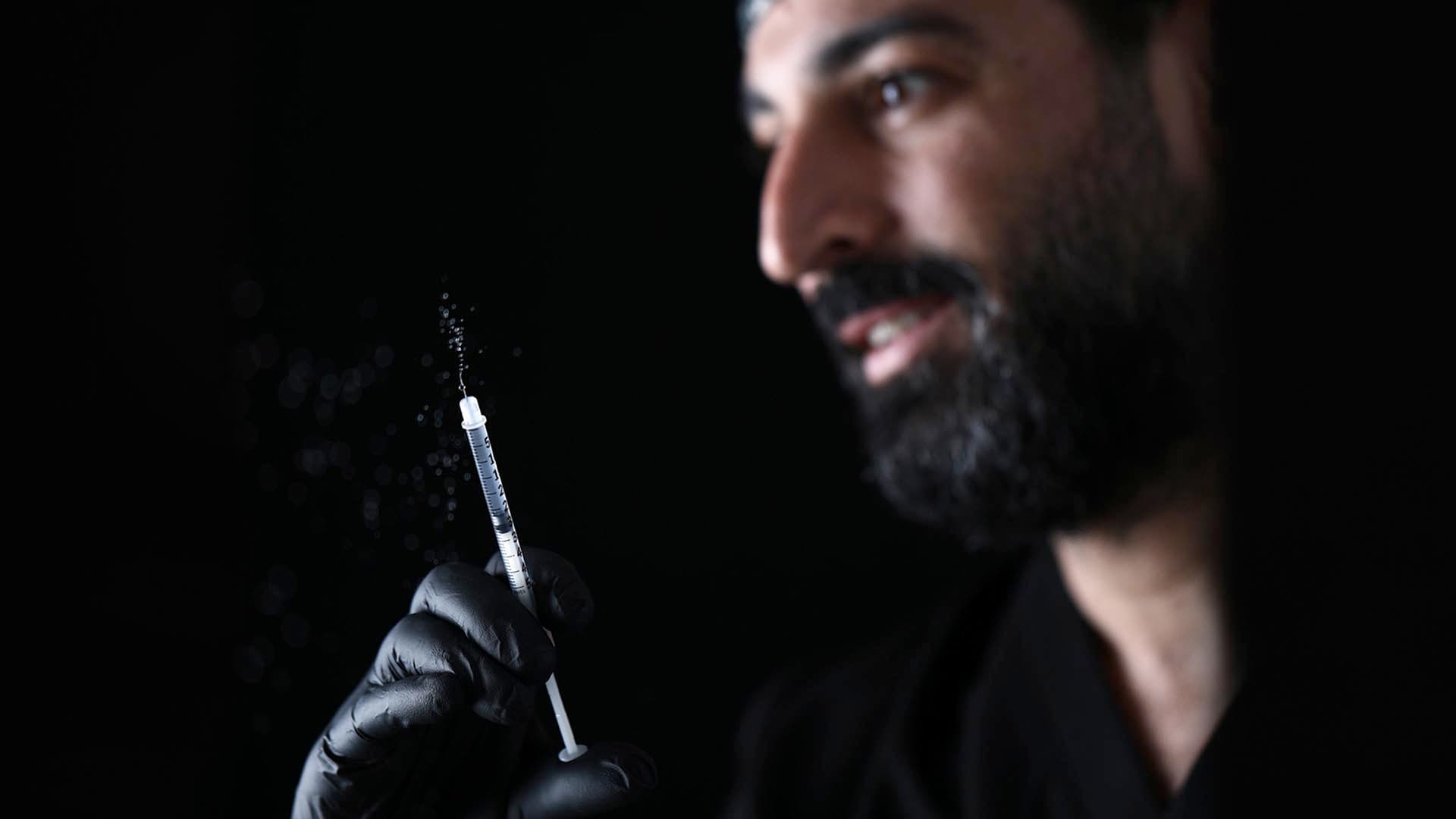 alt="Advanced injectable treatments for facial sculpting by Dr. Rami Haidar"